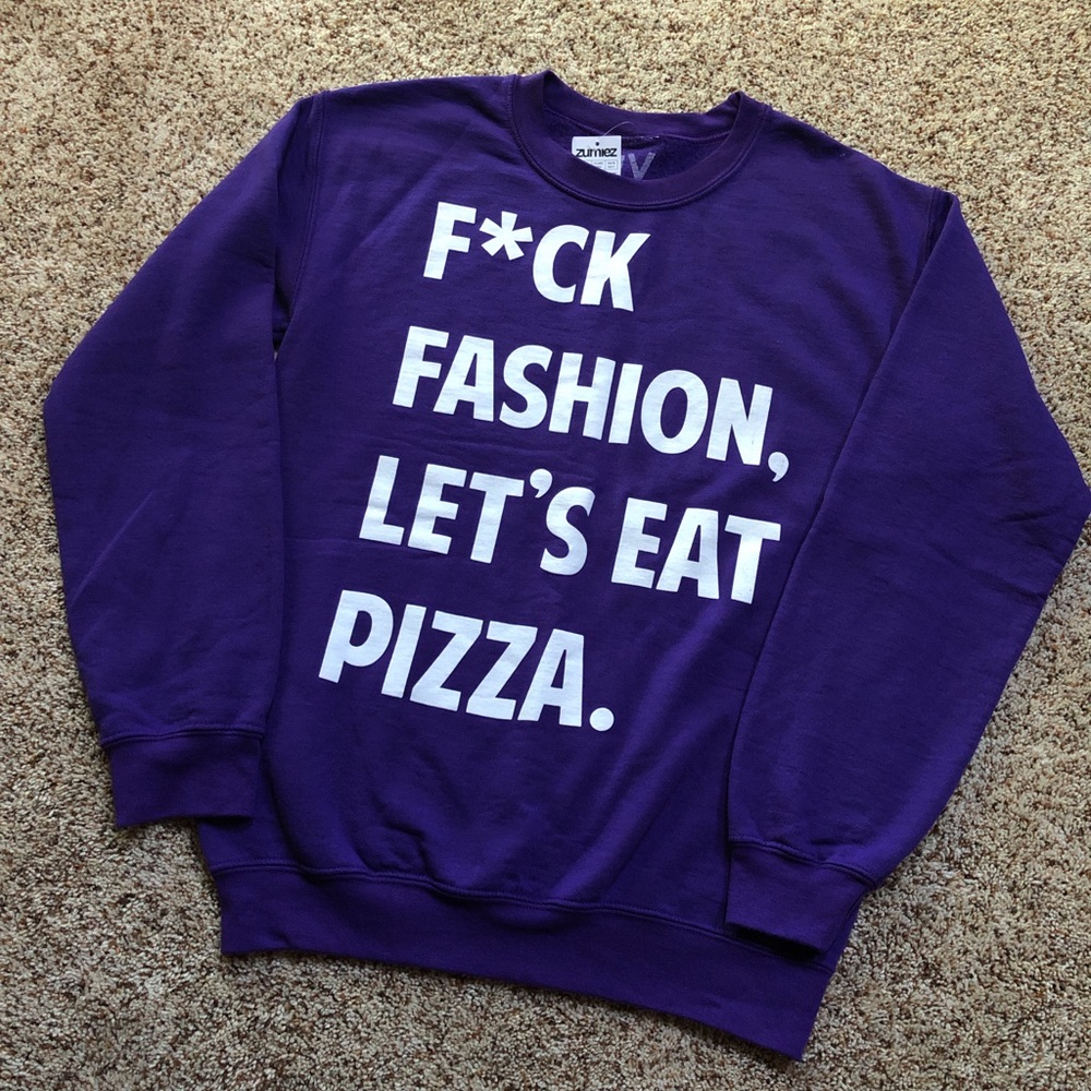 Fashion crewneck sweatshirt NWT